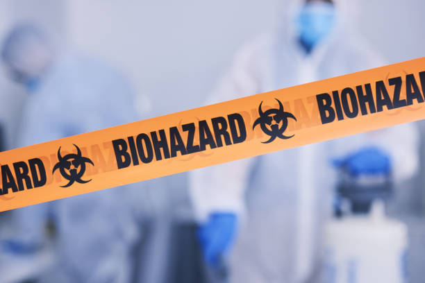 Professional Biohazard technician working in Sagaponack, NY